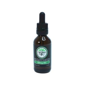 Core Roots 500mg CBD Tincture in 2 oz bottle with child lock